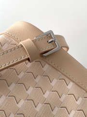 Uubags Moynat Bucket Bag In Light Beige 17x23x13cm - 4