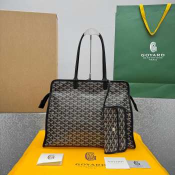 Uubags Goyard Hardy PM bag in black 40x17x31cm