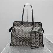 Uubags Goyard Hardy PM bag in black 40x17x31cm - 6