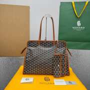 Uubags Goyard Hardy PM bag in brown 40x17x31cm - 1