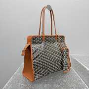 Uubags Goyard Hardy PM bag in brown 40x17x31cm - 5