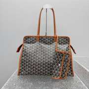 Uubags Goyard Hardy PM bag in brown 40x17x31cm - 4