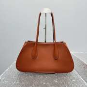 Uubags The Row Alger Large Shoulder Bag In Tan 39x18x10cm - 1