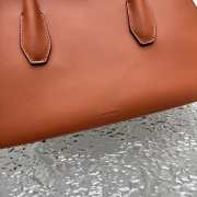 Uubags The Row Alger Large Shoulder Bag In Tan 39x18x10cm - 2