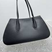 Uubags The Row Alger Large Shoulder Bag In Black 39x18x10cm - 3