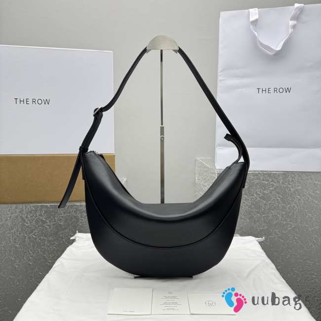 Uubags The Row Jouve Bag in Black Leather 45.5x25x2.5cm - 1