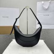 Uubags The Row Jouve Bag in Black Leather 45.5x25x2.5cm - 1