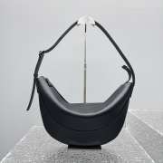 Uubags The Row Jouve Bag in Black Leather 45.5x25x2.5cm - 6