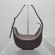 Uubags The Row Jouve Bag in Dark Brown Leather 45.5x25x2.5cm - 4