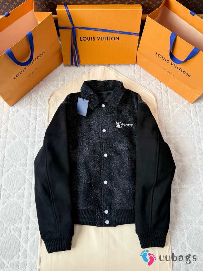 Uubags Louis Vuitton Mix Leather Varsity Blouson - 1
