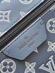 Uubags Louis Vuitton M24760 Discovery Backpack Monogram Shadow Leather Bag In Blue 29x38x20cm - 4