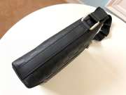 Uubags Louis Vuitton N42418 Damier Graphite Leather Bag In Black 21x6x24.5cm - 3