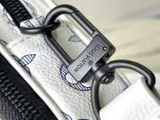 Uubags Louis Vuitton Monogram Shadow Alpha Wearable Bag In White 11x18.5x6.5cm - 5