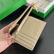 Uubags Bottega Veneta Solstice Small Bi-Fold Wallet In Ecru 11.5x10x1cm - 4