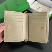 Uubags Bottega Veneta Solstice Small Bi-Fold Wallet In Ecru 11.5x10x1cm - 3