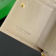 Uubags Bottega Veneta Solstice Small Bi-Fold Wallet In Ecru 11.5x10x1cm - 2