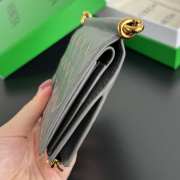 Uubags Bottega Veneta Solstice Small Bi-Fold Wallet In Sterling/space 11.5x10x1cm - 3