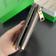 Uubags Bottega Veneta Solstice Small Bi-Fold Wallet In Cypress/ice 11.5x10x1cm - 3