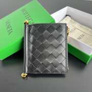 Uubags Bottega Veneta Solstice Small Bi-Fold Wallet In Black 11.5x10x1cm - 1