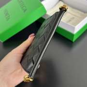 Uubags Bottega Veneta Solstice Small Bi-Fold Wallet In Black 11.5x10x1cm - 4