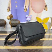 Uubags Louis Vuitton Boarding Messenger Bag In Black 24x9x18cm - 6