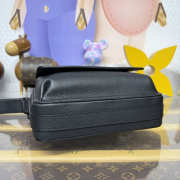 Uubags Louis Vuitton Boarding Messenger Bag In Black 24x9x18cm - 5