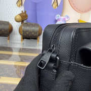 Uubags Louis Vuitton Boarding Messenger Bag In Black 24x9x18cm - 2