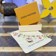 Uubags Louis Vuitton World Tour Bag Charm & Key Holder In White - 5