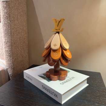 Uubags Louis Vuitton Christmas Tree Wooden Coaster Gift 