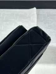 Uubags Chanel Clutch With Chain Velvet-Effect Nylon, Shiny Crumpled Calfskin & Gold-Tone Metal In Black 15x21x7.5cm - 6