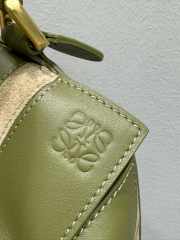 Uubags Loewe Small Puzzle Bag In Classic Calfskin And Suede Olive/Gold 24x10.5x16.5cm - 4