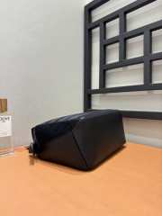 Uubags Loewe Small Puzzle Bag In Classic Calfskin And Suede Black 24x10.5x16.5cm - 5