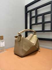 Uubags Loewe Small Puzzle Bag In Classic Calfskin And Suede Oak 24x10.5x16.5cm - 5