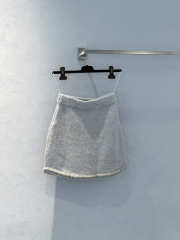 Uubags Chanel Set Jacket And Skirt Cashmere & Alpaca Lilac & Many Other Colors - 6