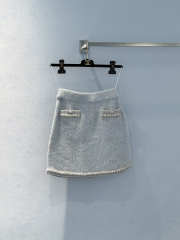 Uubags Chanel Set Jacket And Skirt Cashmere & Alpaca Lilac & Many Other Colors - 5