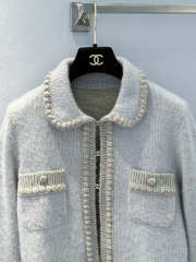 Uubags Chanel Set Jacket And Skirt Cashmere & Alpaca Lilac & Many Other Colors - 3