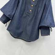 Uubags Zimmermann Denim Billow Shirt  - 4