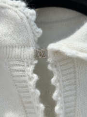 Uubags Chanel Set Jacket Cotton & Mohair In Yellow - 6