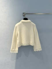 Uubags Chanel Set Jacket Cotton & Mohair In Yellow - 5