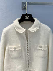 Uubags Chanel Set Jacket Cotton & Mohair In Yellow - 2