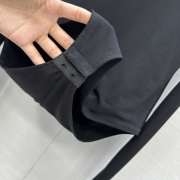 Uubags Alaia Fluid Jersey Heart Bodysuit In Black - 2