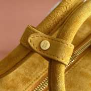 Uubags Miu Miu Arcadie matelassé suede bag in whiskey 27x12x9cm - 3