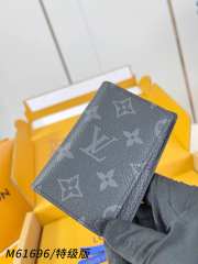 Uubags Louis Vuitton M61696 Pocket Organizer in Monogram Eclipse 7.5x11x1cm  - 1