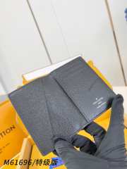 Uubags Louis Vuitton M61696 Pocket Organizer in Monogram Eclipse 7.5x11x1cm  - 3