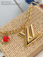 Uubags Louis Vuitton M14309 Twist PM Slim Bag Natural Color 19x15x7cm - 6