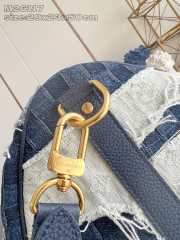 Uubags Louis Vuitton Keepall Bandoulière 50 Patchwork Denim Bag 29x23x50cm - 6