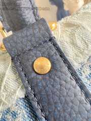 Uubags Louis Vuitton Keepall Bandoulière 50 Patchwork Denim Bag 29x23x50cm - 2