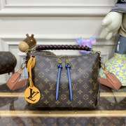 Uubags Louis Vuitton M55090 Monogram Beaubourg Mini Hobo Brown Bag 25x15x21cm - 1