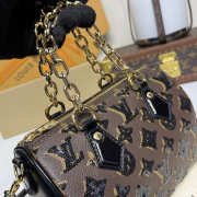 Uubags Louis Vuitton M26314 Speedy Bandoulière Bag Monogram Sequins 20.5x13x15cm  - 3