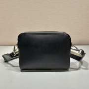 Uubags Prada Saffiano 2VH152 crossbody bag in black 24x18x6cm - 4